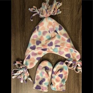 Heart Beanie 💜💗💙